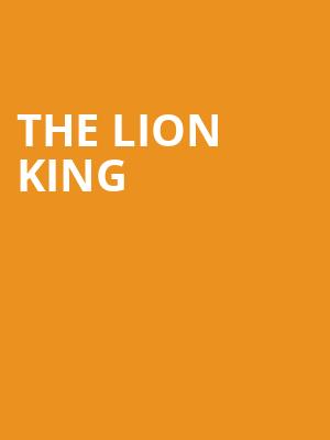 The Lion King, Mead Theater, Dayton